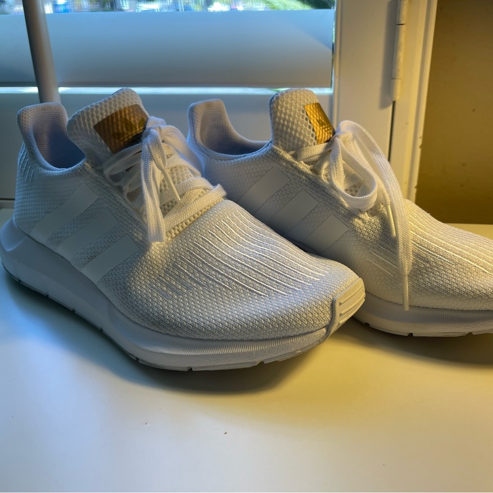 Men’s White Adidas